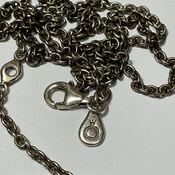 PANDORA Heavier Sterling Silver Necklace. 16 or 18 inches long - Picture 5 of 7